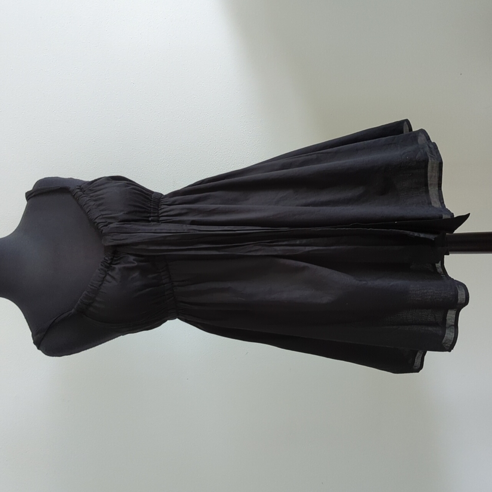 Theory Black babydoll dress, size Small Petite